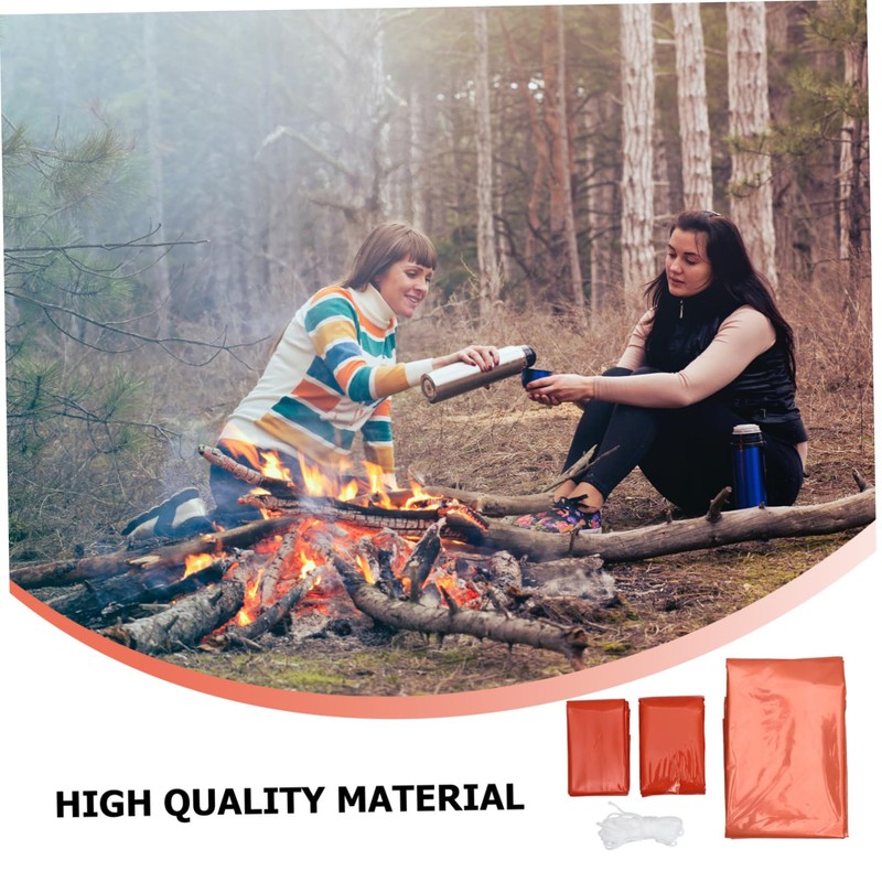 Sosoport Insulated Sleeping Bag Emergency Tent Thermal Blanket Outdoor Sleeping