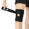 Meniscus Protective Knee Pad Black Free Size Anti Slip Adjustable