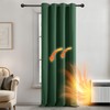 Deconovo Solid Blackout Curtain Eyelet Thermal Insulated Ring Top Curtain