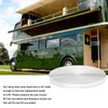3/4"(0.75") White Vinyl Insert Molding Trim Screw Cover RV Camper