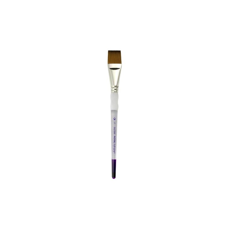 Royal & Langnickel Soft Grip Synthetic Sable Watercolour Paint Brushes