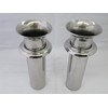 For Graves Flower Floor, Stainless Steel, With Brim 1.9 inches