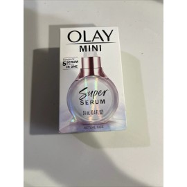 Olay Mini Super Serum Power Of 5 Serum Benefits In One 14 mL (0.4 FL OZ) New