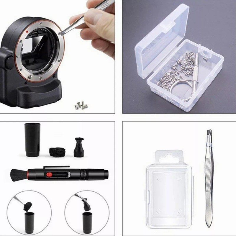 Contaeras Kit De Limpieza Profesional Para Cámaras Dslr 35 Pcs