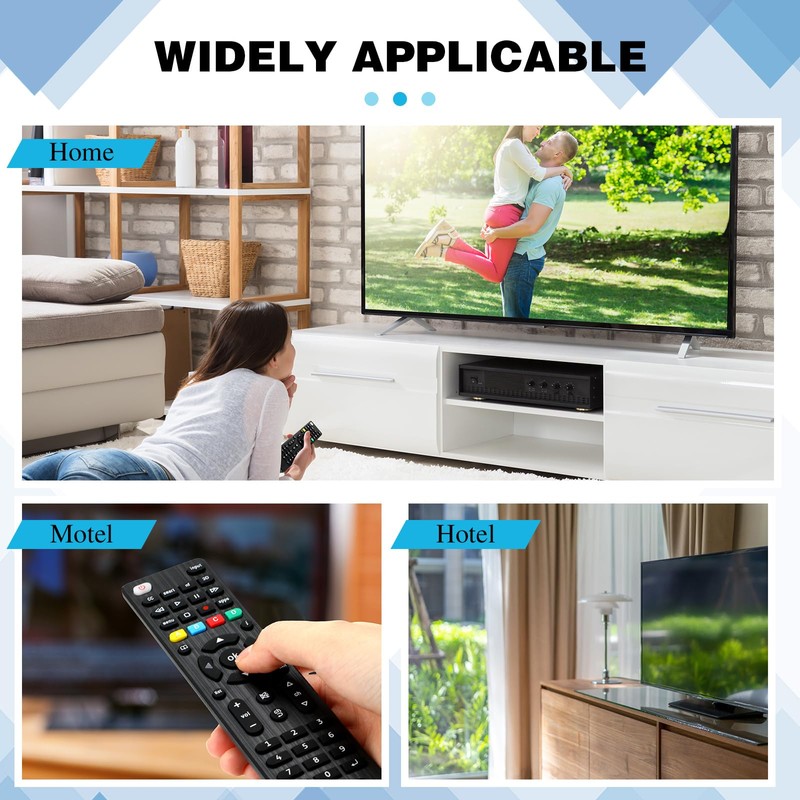 Saysurey 10 Pack TV Remote Universal Replacement Compatible with All