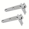2 Pcs Marine Grade Stainless Steel 316 T-Shape Deck Closet