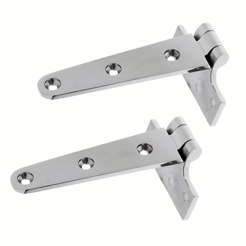 2 Pcs Marine Grade Stainless Steel 316 T-Shape Deck Closet