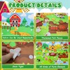 Farm Felt Board for Toddlers 105 * 75cm Animals Felt