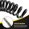 Oyviny 4 Way Flat Trailer Wiring Harness Coiled Cable 10.5