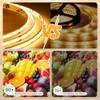 Wefomey 65.6ft COB LED Strip Light with Remote, 3000K Dimmable