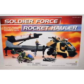 GoldLok Toys Chap Mei Soldier Force Rocket Hauler Shark War Military Army GO Joe ~ NIB ~