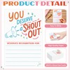 200 Count Shout Out Cards for Teachers Students Employees Staff