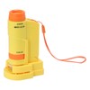 Handheld Microscope Yellow Comfortable Square Handle LED Light Pocket Microscope