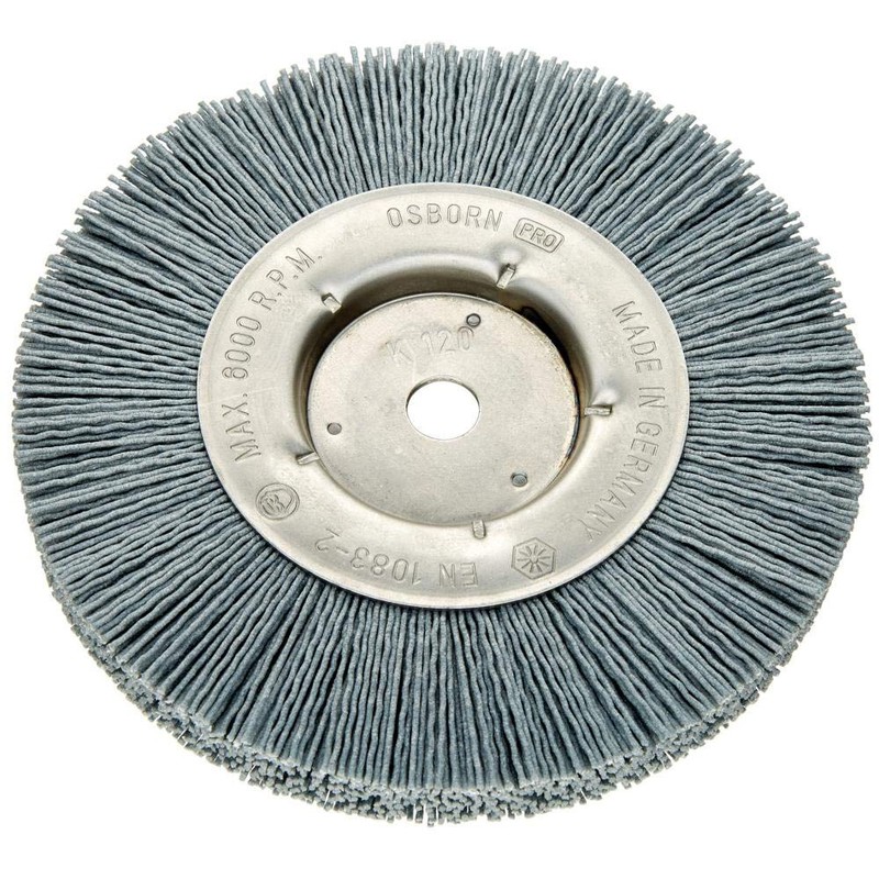 Osborn 9902515041 Wheel Brush Grit 120 Crimped of Silicon-Carbide, 0