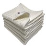 Imabari Towel Face Towel, Set of 5, Waffle Weave, Off-White,