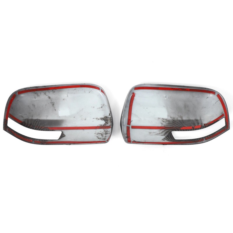 Carbon Side Rearview Mirror Cover Cap For Nissan TITAN 2016-2023