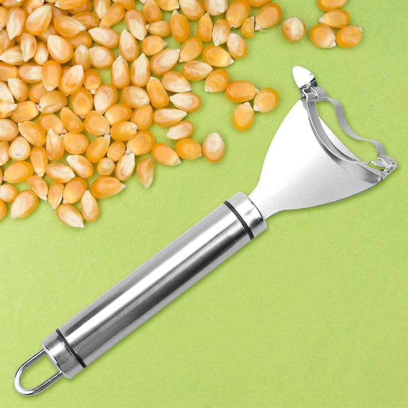 Stainless Steel Corn Peeler, Jagowa Corn Stripper Corn Cob Planer