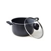 RAVELLI Italia Linea 30 Non Stick Stock Pot with Glass
