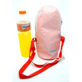 Pink Women Girls Hidalgo 1.5L Bottles Portable Flexible Cooler for Beach Camping Thermal Bag Camping Cooler Military Camouflage Thermal Bag