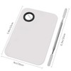 Sinen Professional Stainless Steel Makeup Palette Cosmetic Palette with Spatula