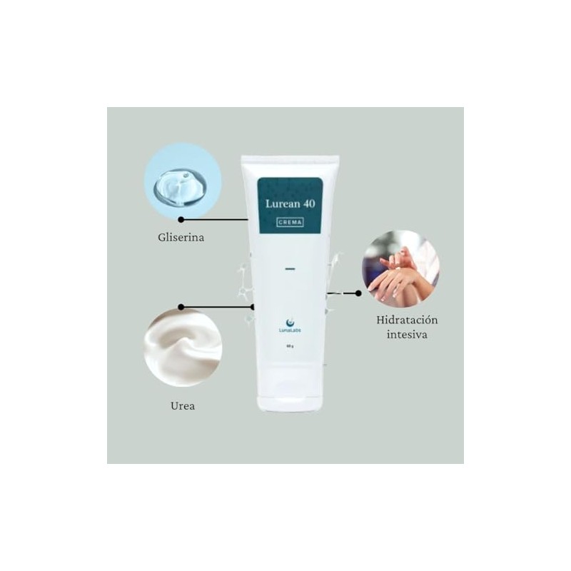 Lurean 40 urea crema 60gr Dermico