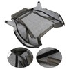 WFLNHB Artificial Leather Front Driver Side Bottom Seat Cover Black