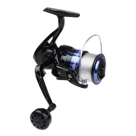 OGK OMS26000 Spinning Reel with Nylon Line Ornament Spin 2 6000