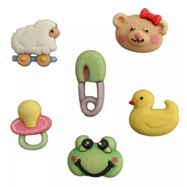 Buttons Galore Wee Ones – BH105 - Baby Buttons Galore Embellishments - Sewing Craft Scrap