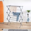 Oversize Collapsible Clothes Drying Rack DRY-09066 Silver, 50 lbs Laundry