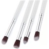 Ipetboom 4piezas Pinceles para Sombras de Ojos Lápiz y Pincel