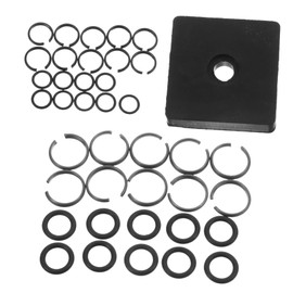 Gatuida Heavy Duty Impact Wrench Retaining Ring Clip O-ring Fit for Pneumatic Electric Wrenches Easy Install Tool Industrial Office Home Use