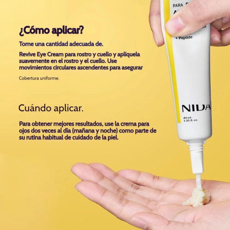 Mp Crema For Ojos Nida Revive For Rostro Y Cuello