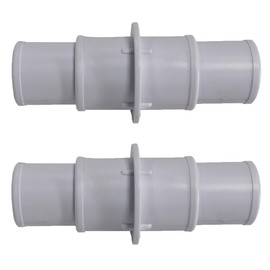 ATIE 1-1/4" or 1-1/2" Pool Hose Connector Coupling Adapter for Swimming Pool Vacuum, Pool Cleaner or Pool Filter Pump Hoses Connecting Together (2 Pack)