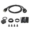 TENINYU USB 2.0 Flush Mount Cable, Dual USB Car Panel