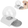 2.8L Pet Gravity Waterer Dispenser Automatic Water Drinking Fountain for
