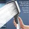 Shower Head, Water Saving with Stop Button, Hand Shower, Pressure