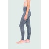 Terramar Women's Standard Merino Thermal Pants, DK Grey Heather, Large