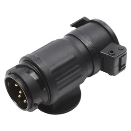 YananAC 7 Pin Trailer Adapter 12 V Plug Trailer Plug 13 to 7 Pin Waterproof Adapter Plug for Truck Car Tractor Boat Machine Caravan Motorhome Trailer Adapter