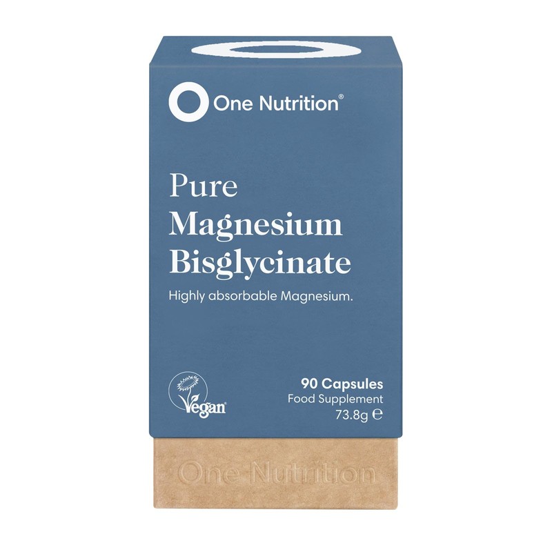 One Nutrition Pure Magnesium Bisglycinate - 90 Capsules