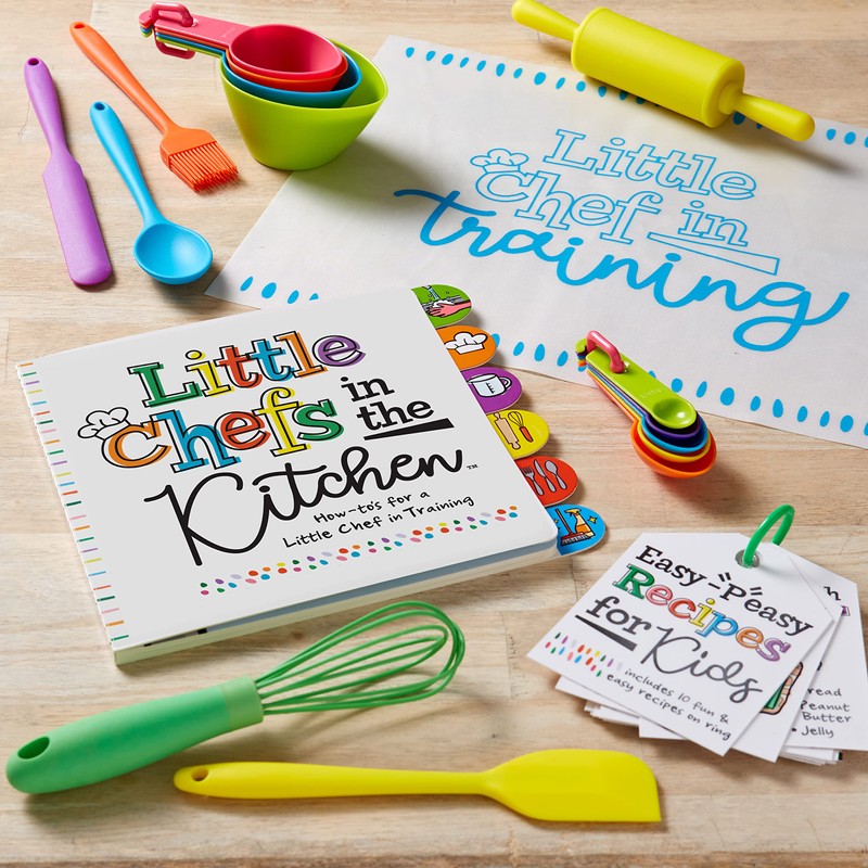 C.R. Gibson BKRC-24942 Easy P-Easy Laminated Recipe Cards for Little