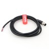 DRRI M12 8-Pins Sensor Connector to Fly Lead Waterproof Electrical
