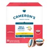 Cameron's Coffee Single Serve Pods, Flavored, Vanilla Hazelnut, 32 Count