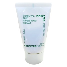 Innisfree Green Tea Hyaluronic Acid Moisturizing Cream Tube 50mL / 이니스프리 그린티 히알루론산 수분크림 튜브 50mL