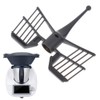 Butterfly Whisk for TM5 TM6 TM31 Thermo Mixer Black Butterfly
