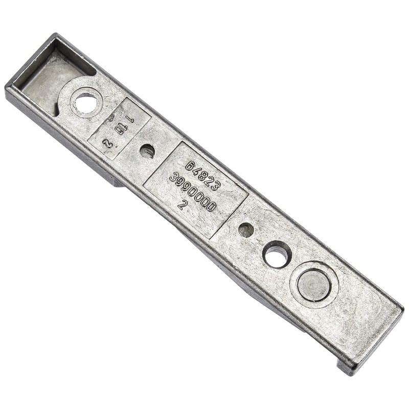 Roto DK 648233990000 Locking Piece 18 mm Folded Silver