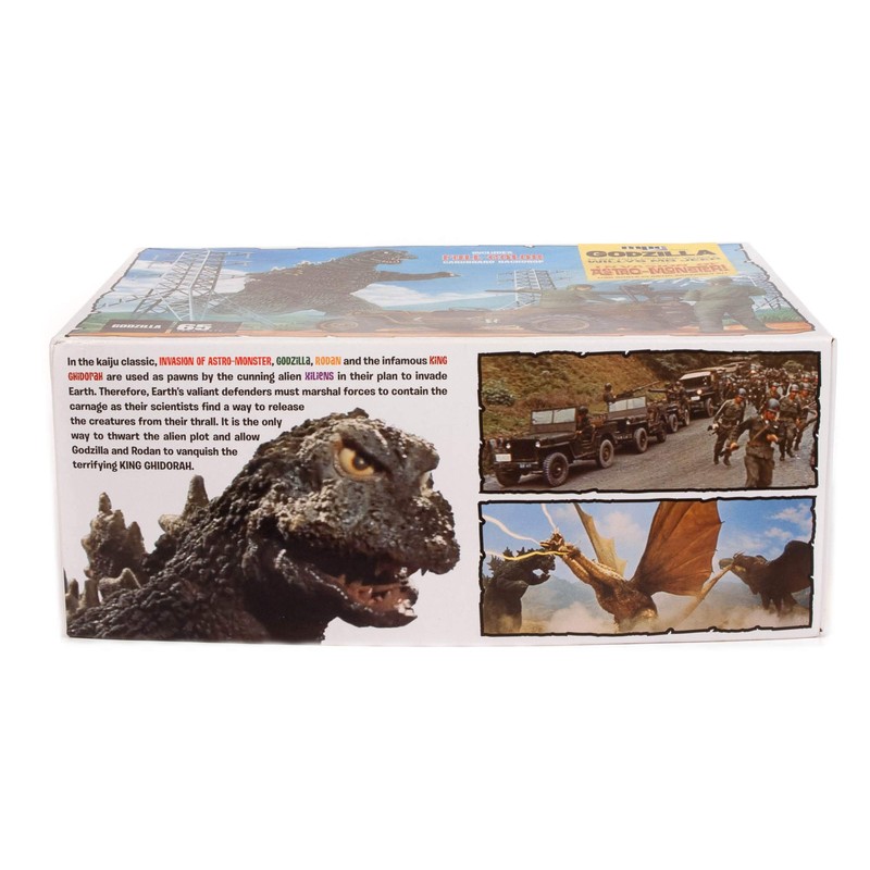 MPC Godzilla Army Jeep 1:25 Scale Model Kit (MPC882)