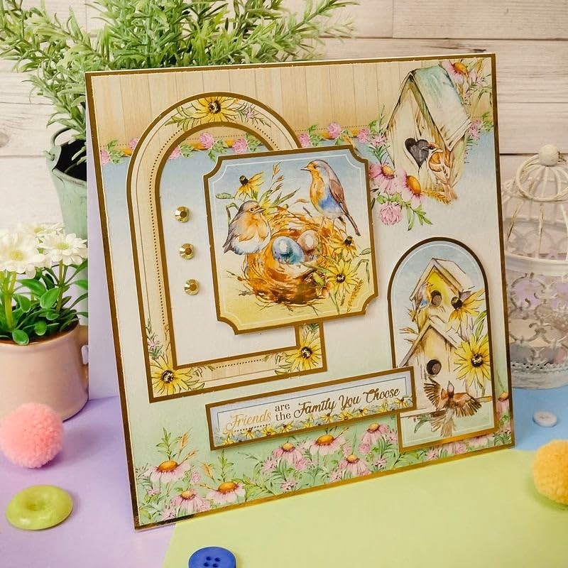 Hunkydory - Deluxe Craft Pads (Spring Birdsong)