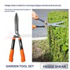 iGarden 3 Piece Combo Garden Tool Set with Lopper, Hedge