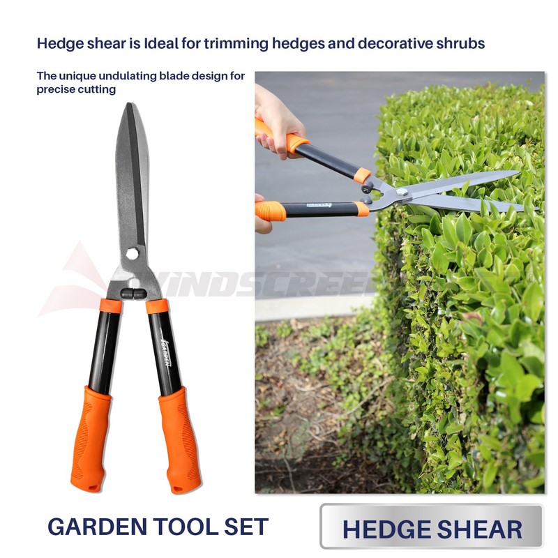 iGarden 3 Piece Combo Garden Tool Set with Lopper, Hedge