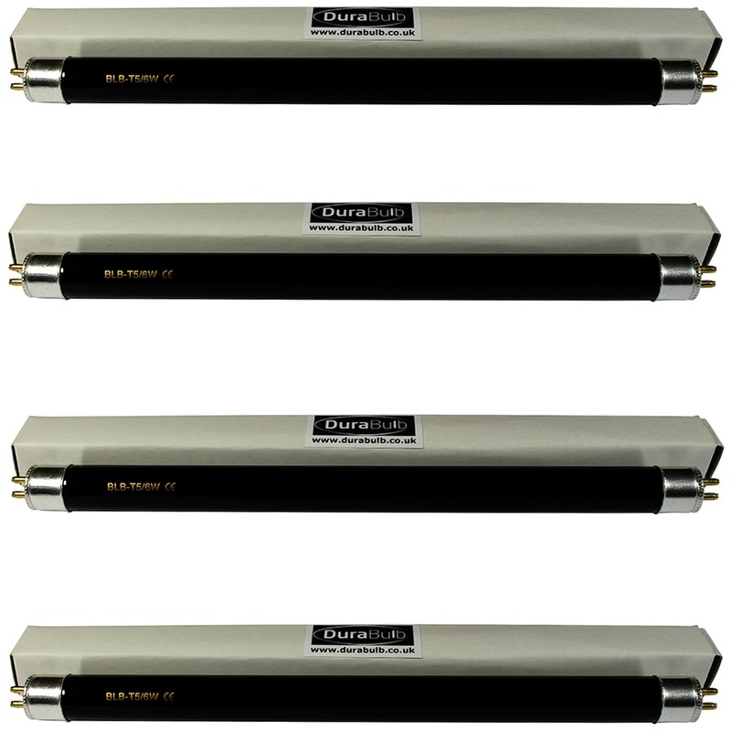 4 x DuraBulb® F6 T5 BLB Fake Bank Note Detector